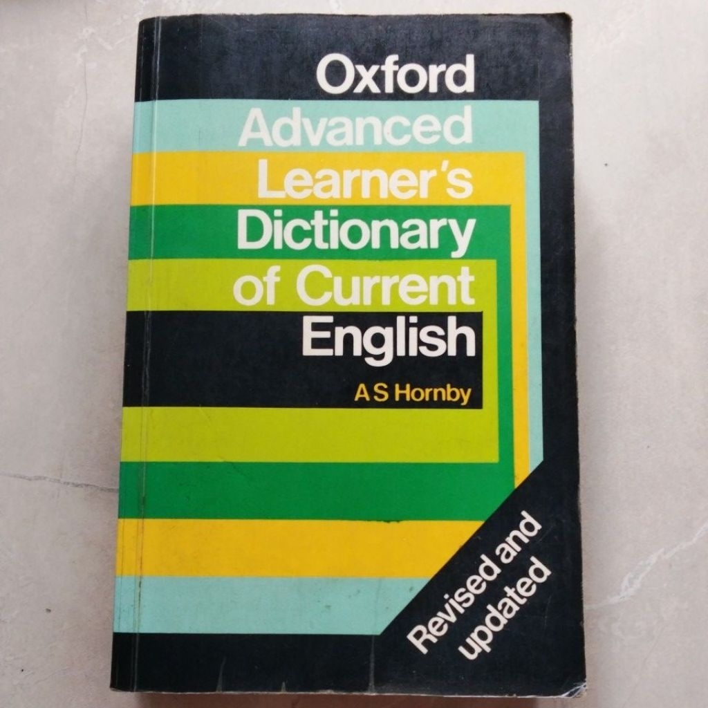 Oxford Advanced Learner's Dictionary of Current English ( ORI BEKAS ) #AS Hornby
