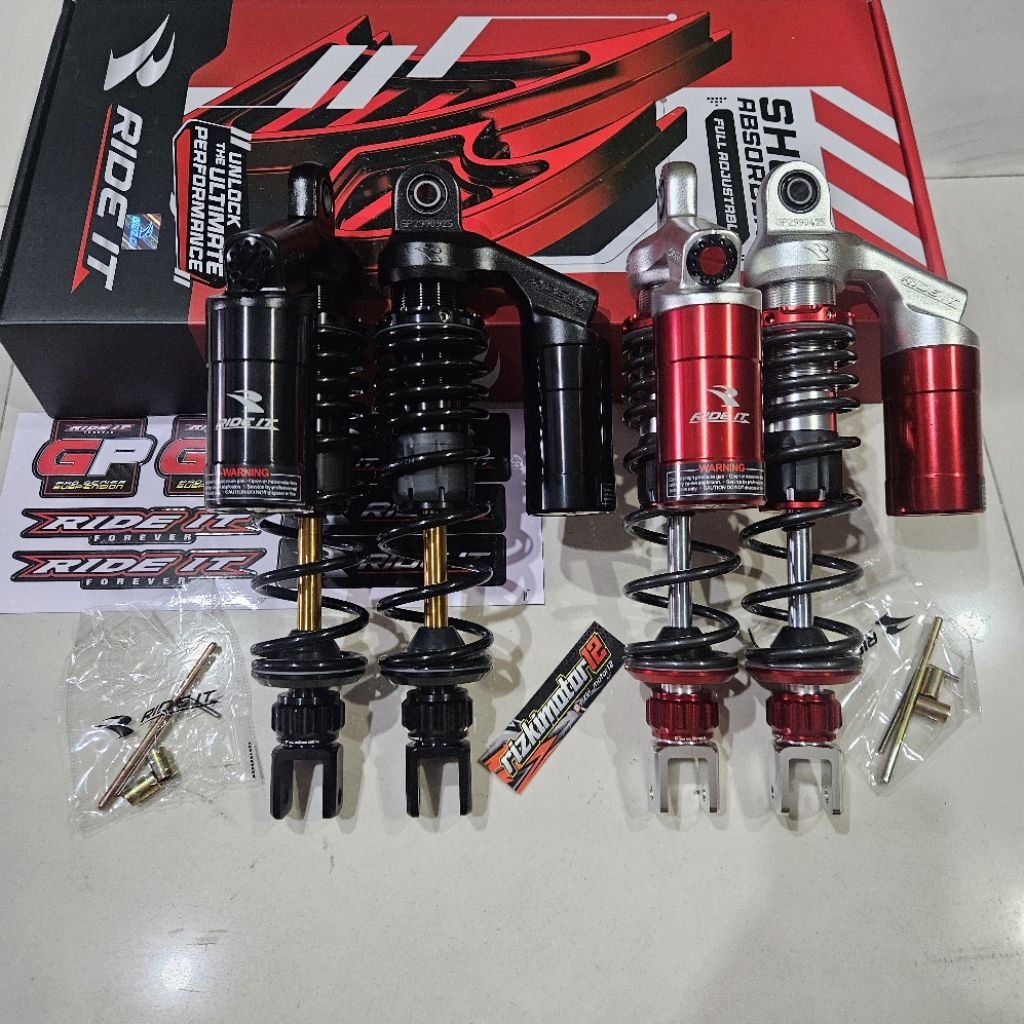 SHOCK BREAKER RIDE IT GP 299 SINGLE CLICK AEROX/N MAX NEW/N MAX OLD SIZE 310/330MM