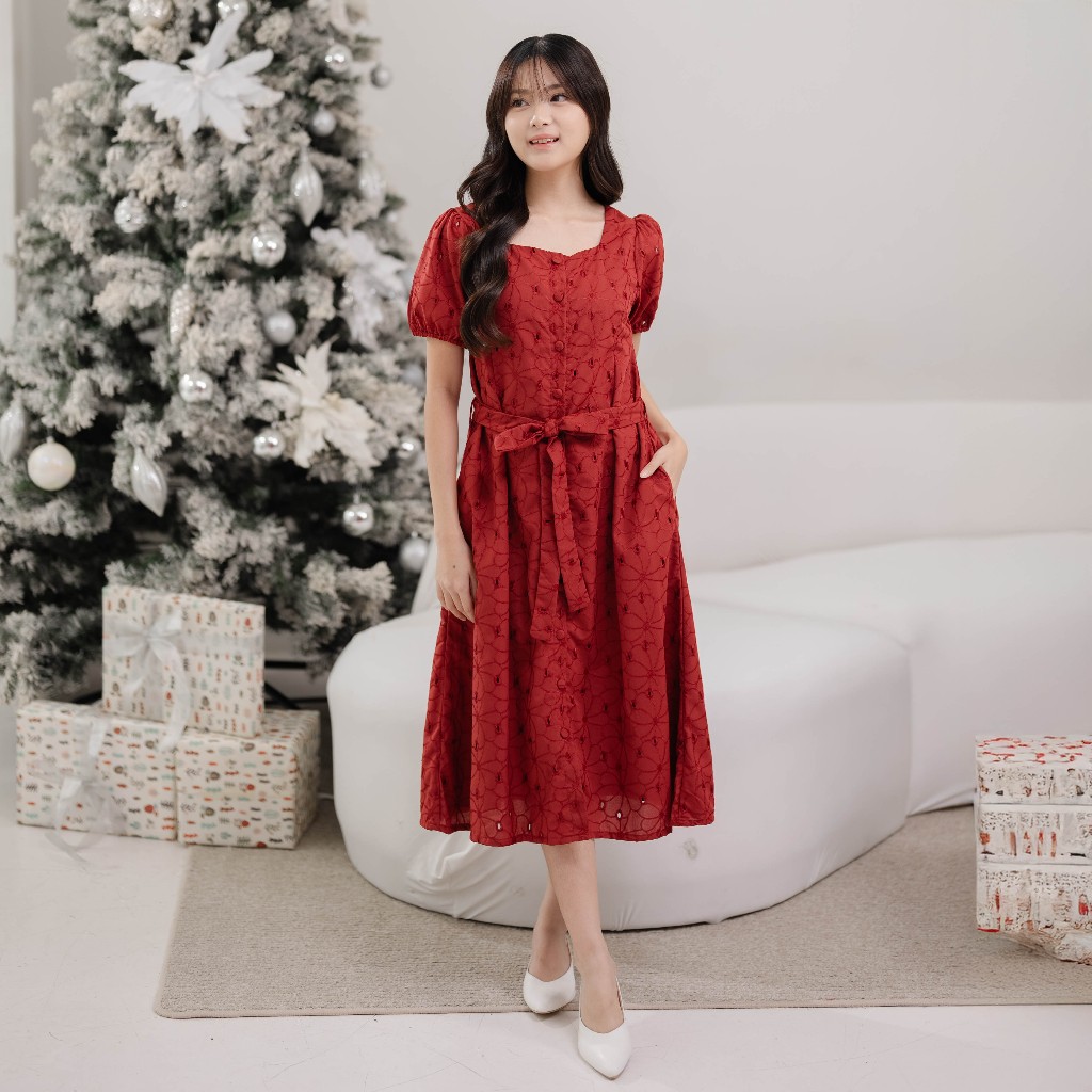 Beatrice Clothing Medan Jolly Dress - Dress ncluded Belt