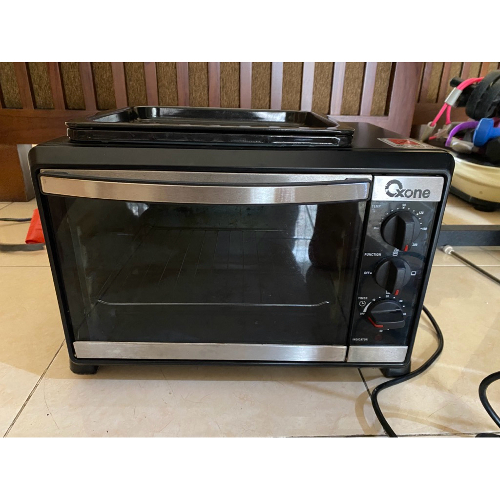 PRELOVED Oxone OX858BR Oven Listrik Toaster 18 L 4 in1 Panggangan Premium