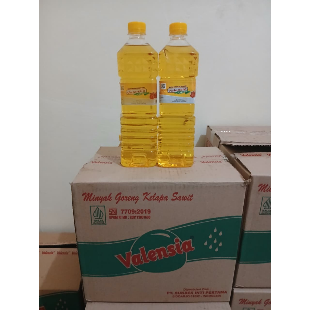 Minyak Goreng VALENSIA 1 LITER Botol / Minyak Goreng Murah / Minyak Goreng Hemat