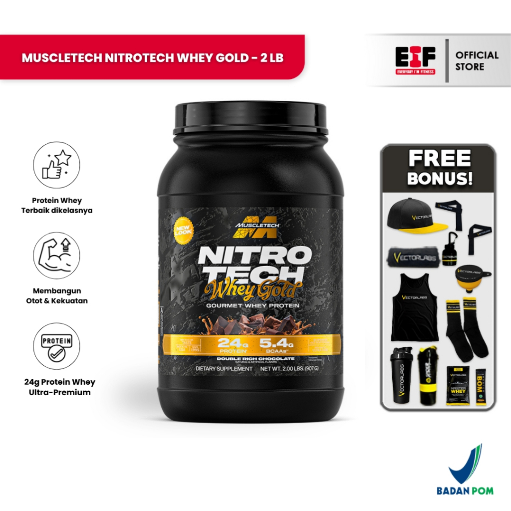 MUSCLETECH Nitrotech Whey Gold 2lb Whey Protein