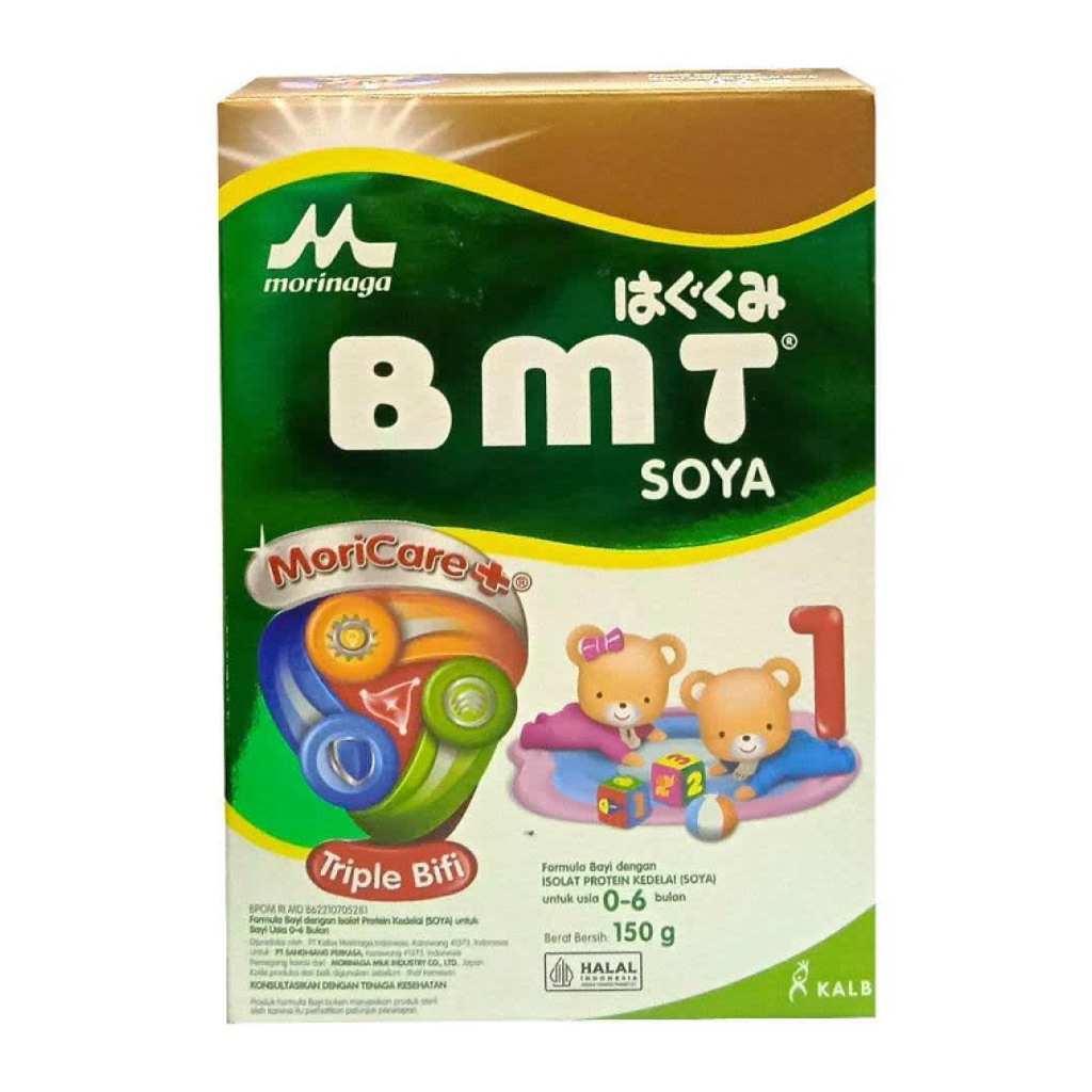 BMT Soya 0–6 Bulan – Susu Formula Bayi Soya Bebas Laktosa untuk Alergi Susu Sapi
