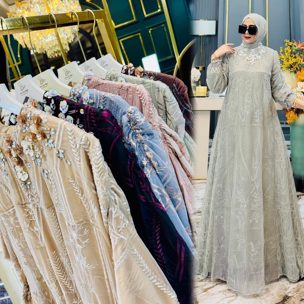 bilqis asapuroh gamis terbaru / gamis kekinian | NIRMALA set pasmina | BILQIS ASOPUROH series