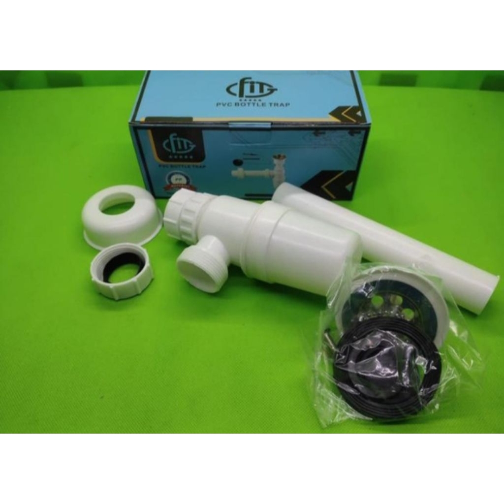 SIFON BOTOL/SIFON WASTAFEL/ PIPA SARINGAN WASTAFEL AVUR PVC PLASTIK