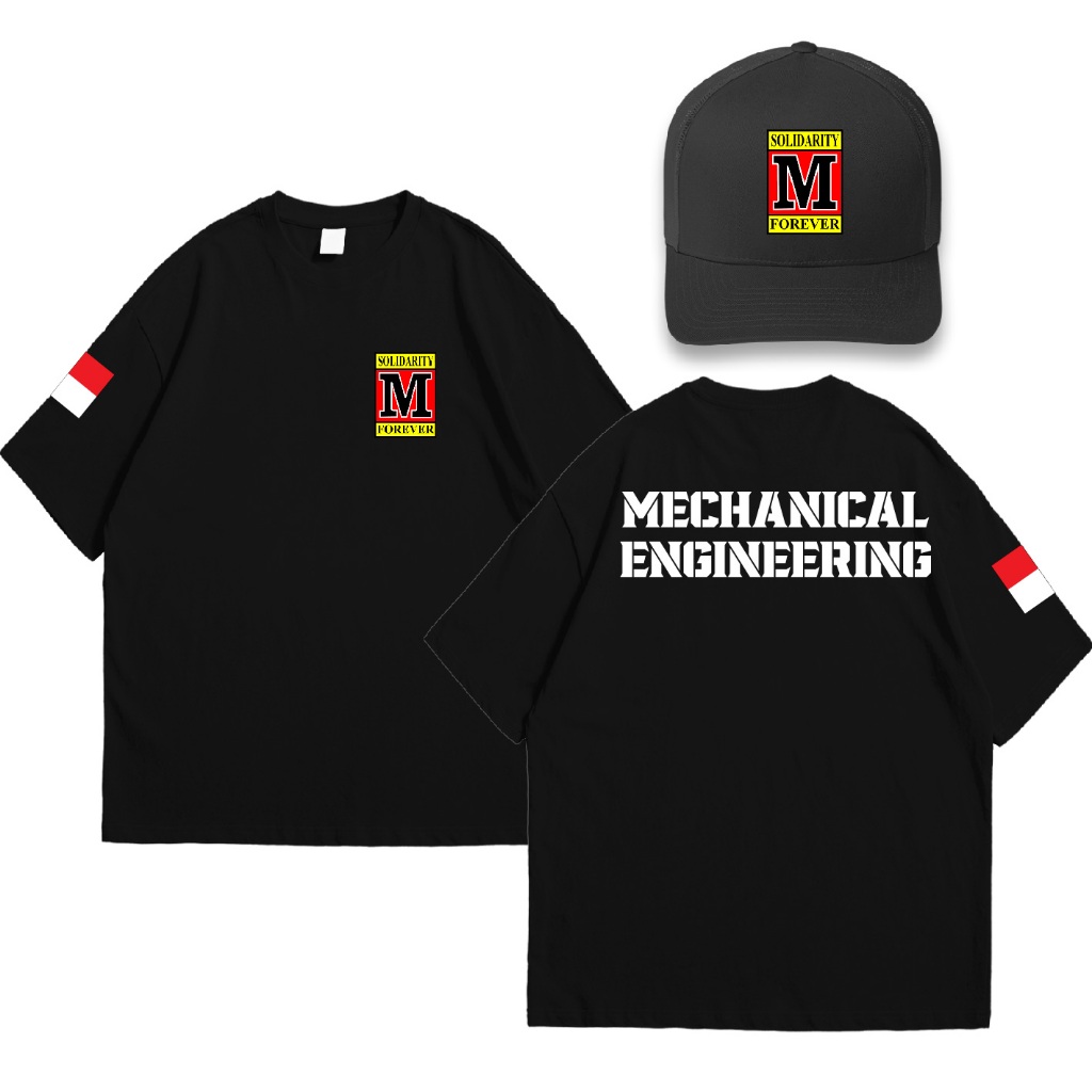 KAOS M SOLVER SOLIDARITY M FOREVER MECHANICAL ENGINEERING BONUS TOPI