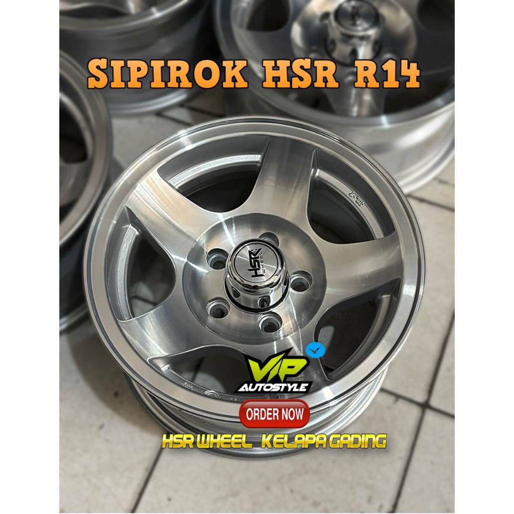 Jual Velg R14 Lubang 5 - Velg Mobil Grand Max, Carry Pick up Ring 14 Silver Palang bintang