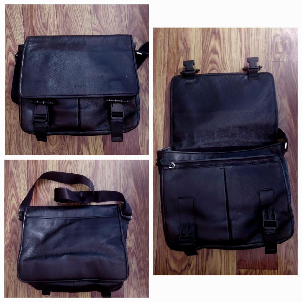 Tas luxury slempang slingbag kulit Givenchy
