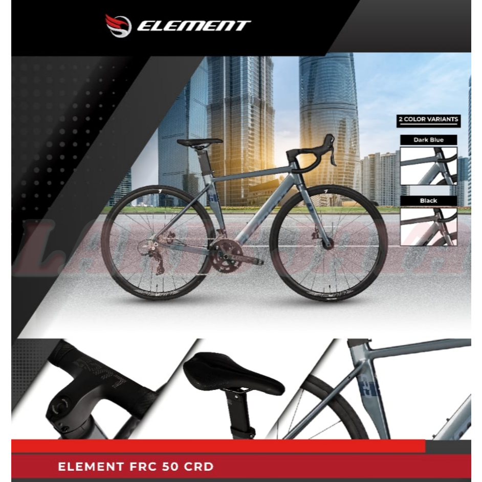 sepeda balap roadbike element frc 50 crd sepeda roadbike crd By Element Terbaru