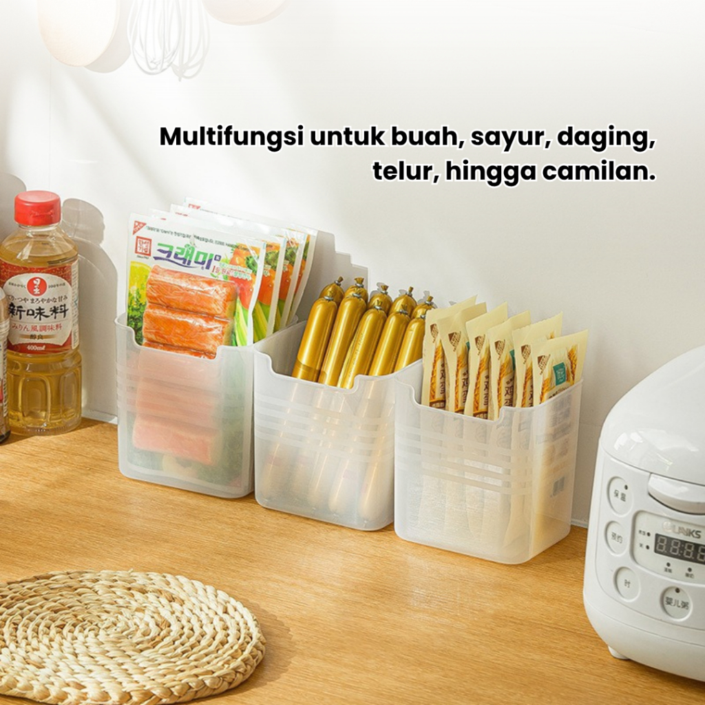 PREMIUM GROVE MAISON Kotak Penyimpanan Pintu Kulkas Serbaguna / Food container kulkas / Box