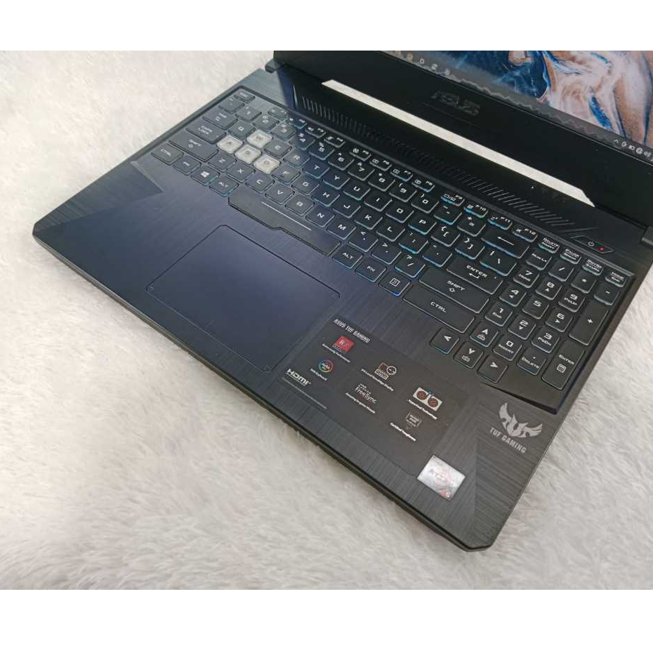 LEPTOP TUF GAMING Fx505dy Amd ryzen 5 Ram16 gb  SSD 128  GB + HDD 1 TB  Vga rx560 4gb INCH  WINDOWS 