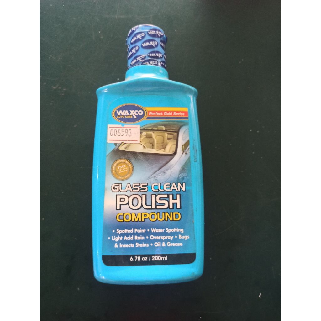 WAXCO Glass Clean Polish Compound nanotech 200ml