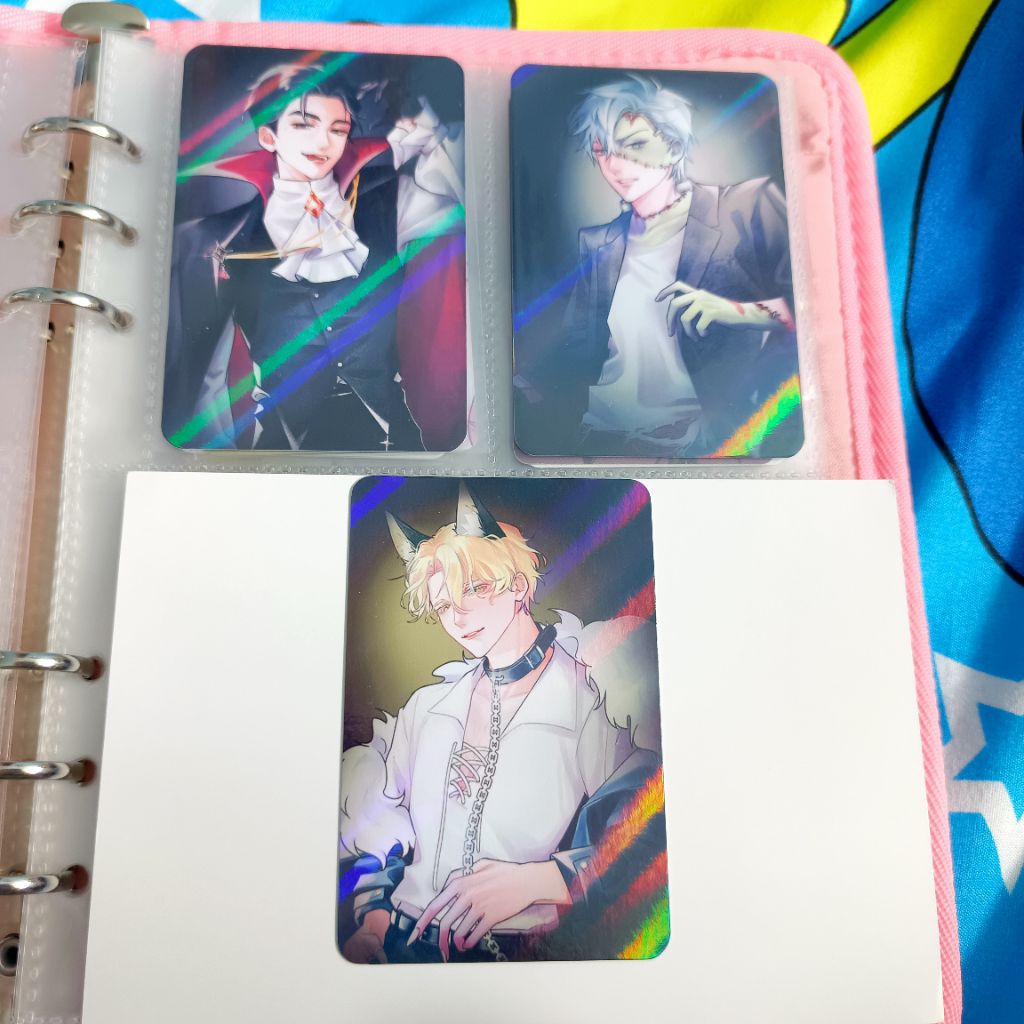 Alienstage alnst fanmerch monster photocard Ivan Till Luka