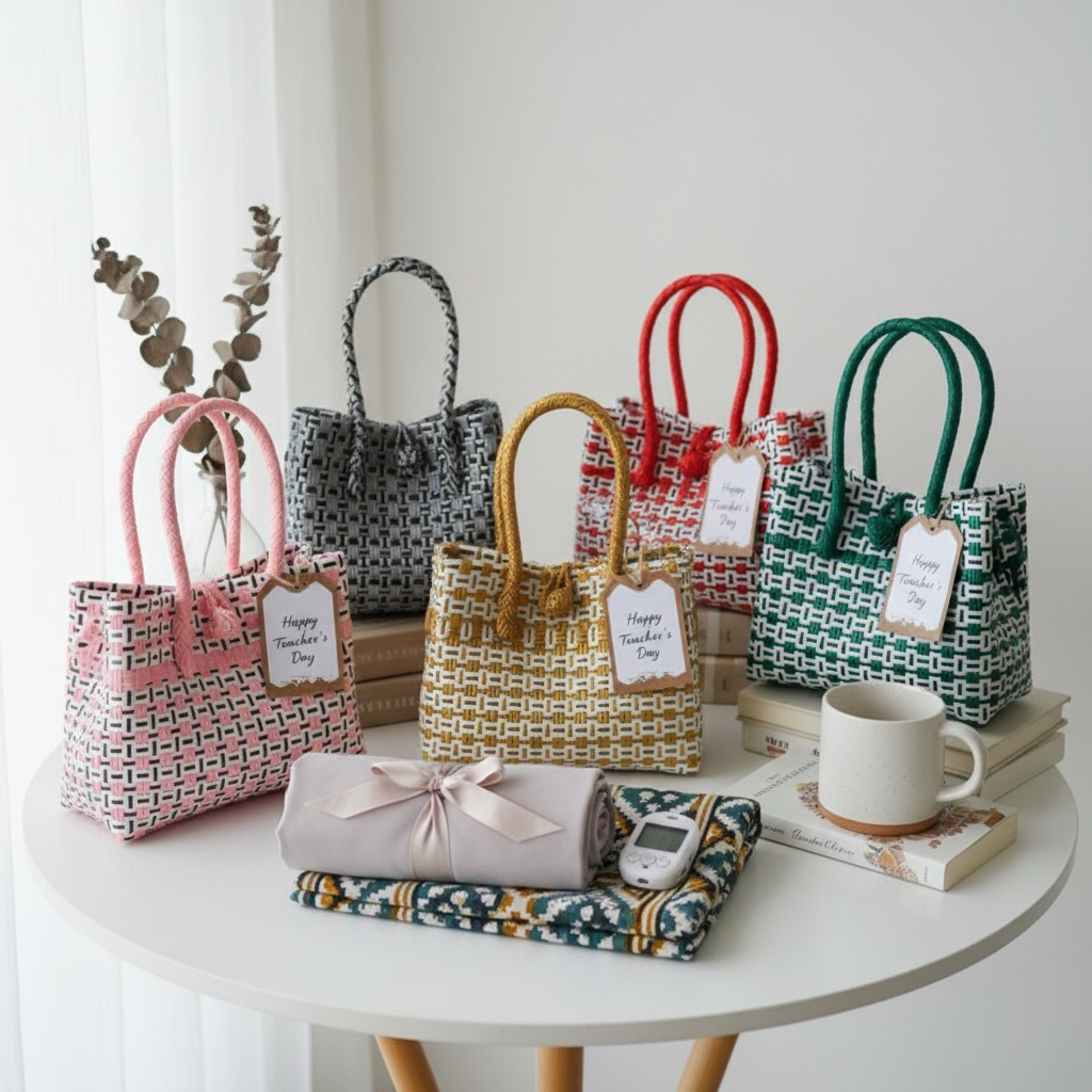 hampers tas anyam/hampers wisuda/hampers nikah/souvenir unik/hadiah