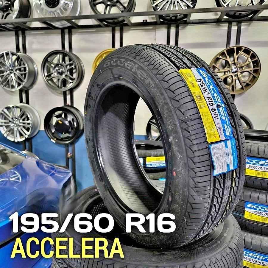 ban mobil brv ring 16 ukuran 195/60 R16 accelera ecoplush nik 2025