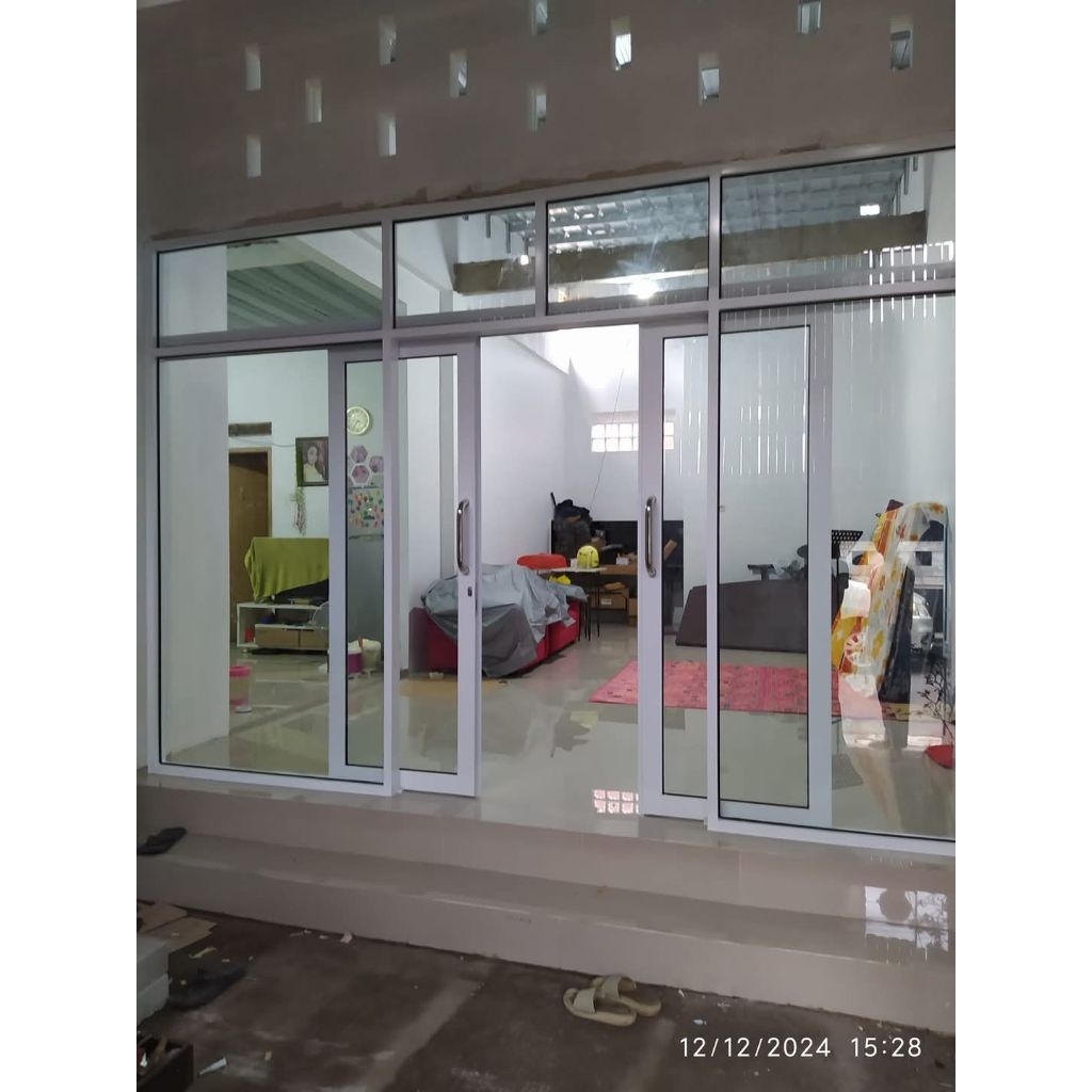 kusen pintu sliding aluminium