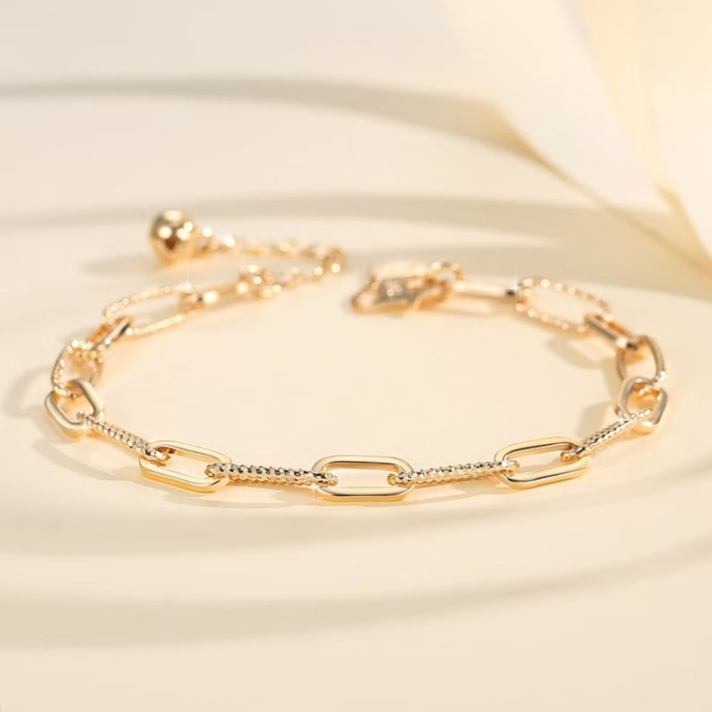 Gelang Tangan Rantai Besar Gelang Tangan Emas Wanita Permata Xuping COD