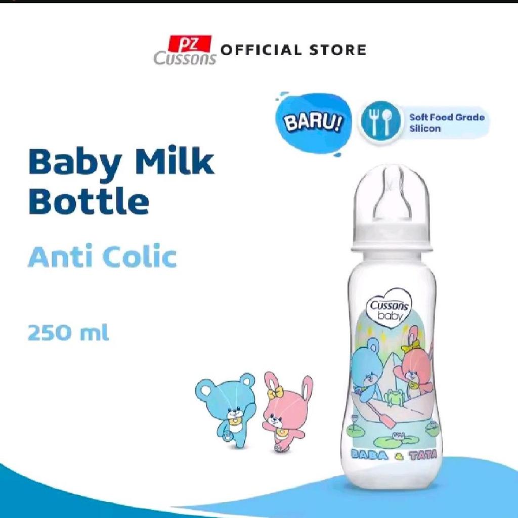 Cussons Baby Milk Bottle PP Anti Colic - Botol Susu - Dot Bayi 250ml || Lock & n And Lock Lock&Lock 