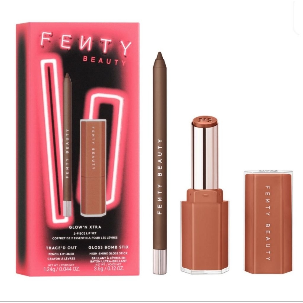 (PO HK JAN 26) Fenty Beauty Glow N Xtra 2 Pieces Holiday Gift Set Paket Original Makeup Make Up Bibi
