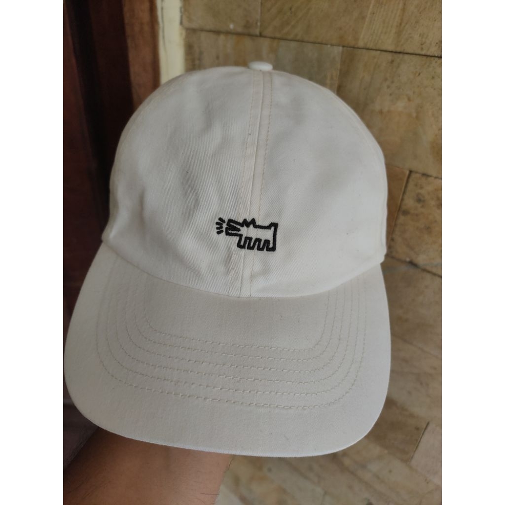 Topi Uniqlo x Keith Haring UV-Cut Original Scnd Fashion Pria/Wanita