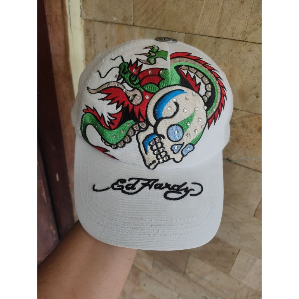 Topi Ed Hardy Original Scnd Fashion Pria/Wanita