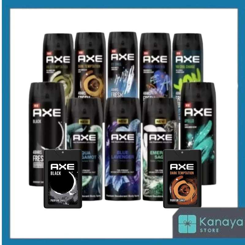 AXE PARFUM Dark Temptation & BLACK