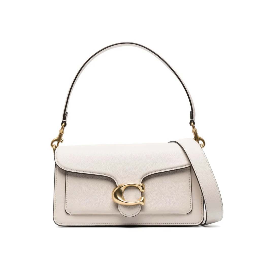 Coach Tabby 26 shoulder Bag White