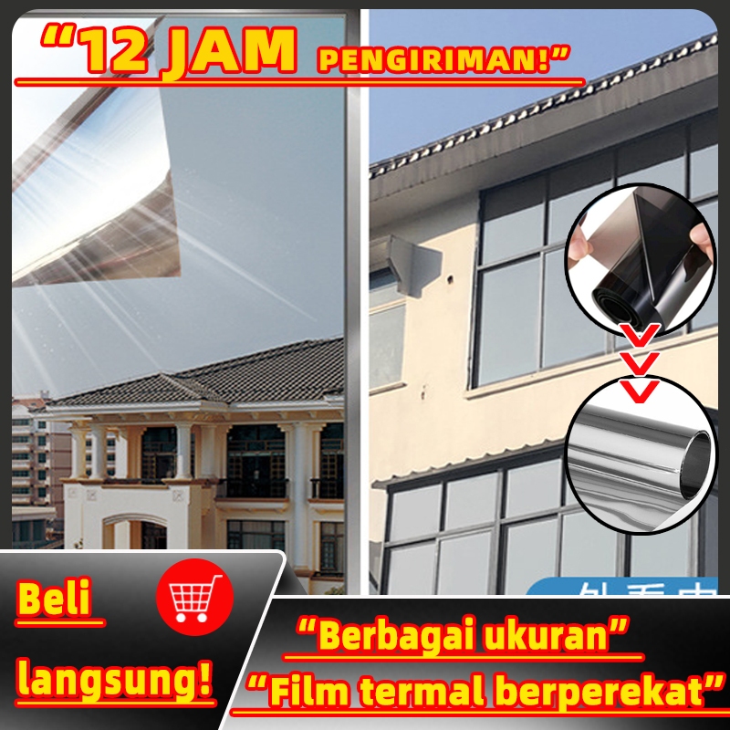 [grandmaster] grandmaster kaca film one way jendela rumah kaca film bening kaca film mobil anti pana