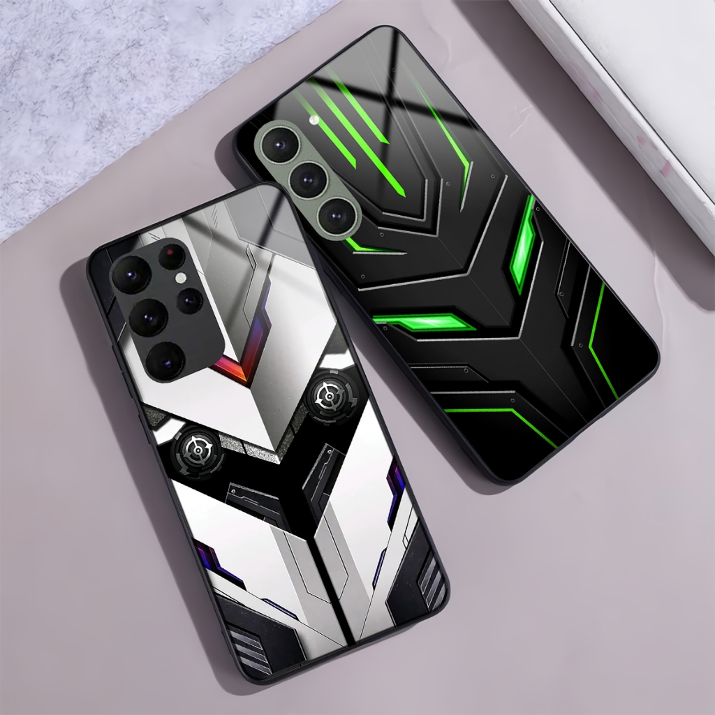 CASING HP SAMSUNG S21 FE / S22 ULTRA / S23 / S23 FE / S23 ULTRA CASING KILAU SAMSUNG - SOFTCASE KACA