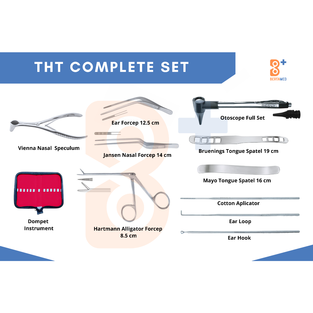 THT Set / THT Instrument Set / Alat THT Marwa