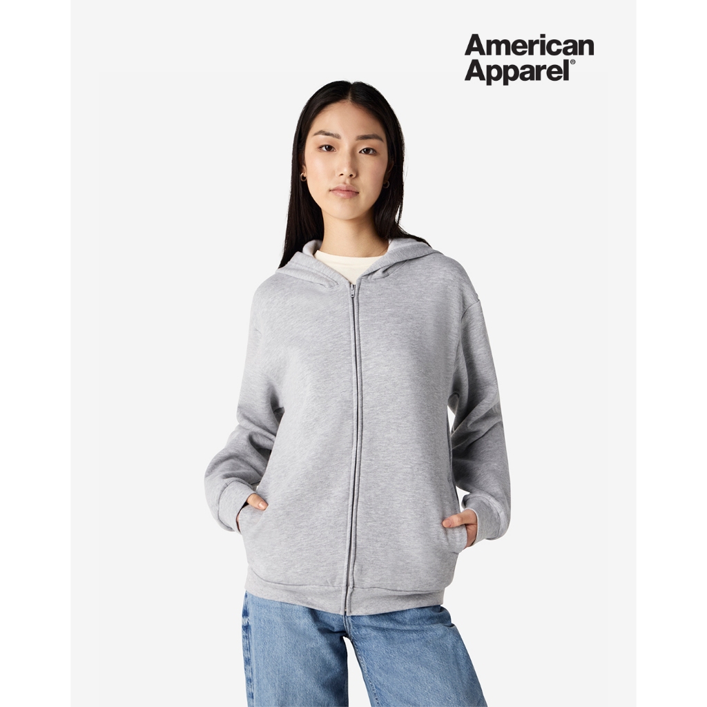 Clavis - Hoodie American Apparel Full Zip-up Relaxed Fit Unisex RF497