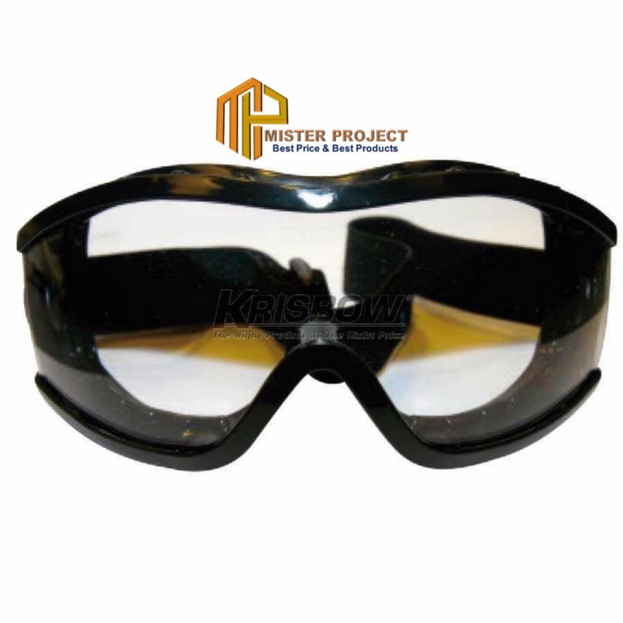 Krisbow Safety Goggle Impact Resistant Clear