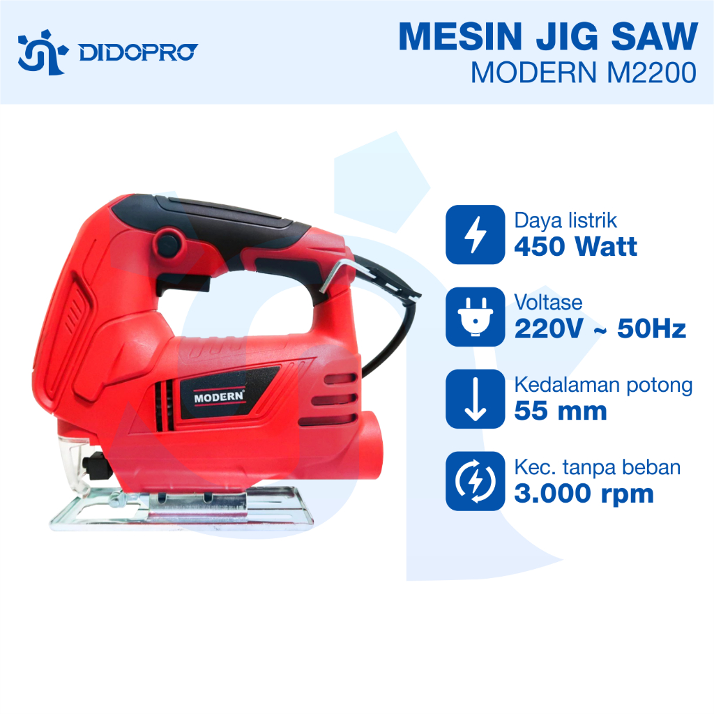 Mesin Gergaji Jigsaw Modern M-2200