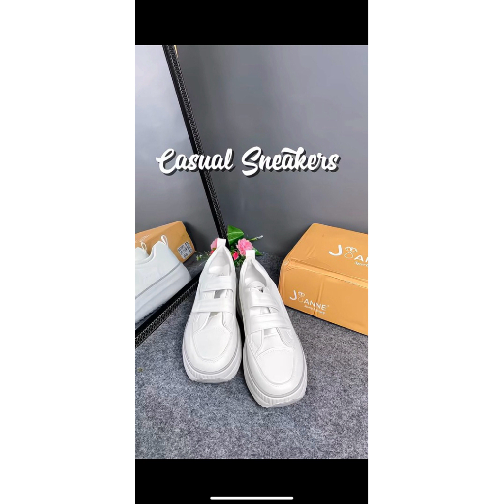 sepatu sneakers Joanne size 40 New
