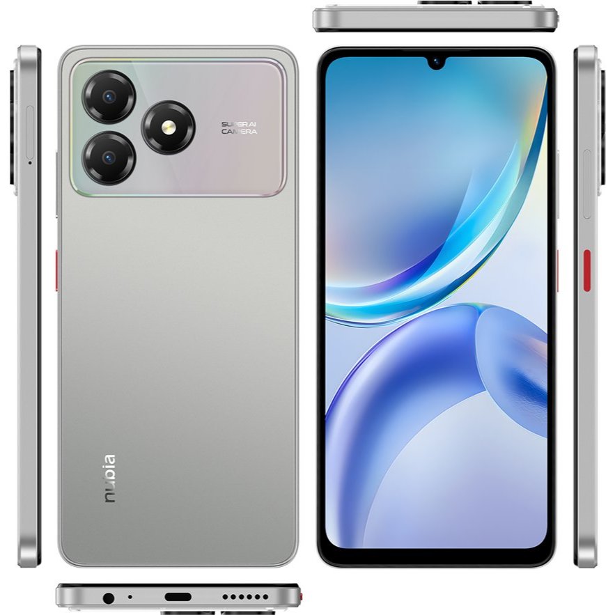 ZTE NUBIA A36 (4+8)GB/64GB Smartphone Kamera AI 13MP Garansi Resmi