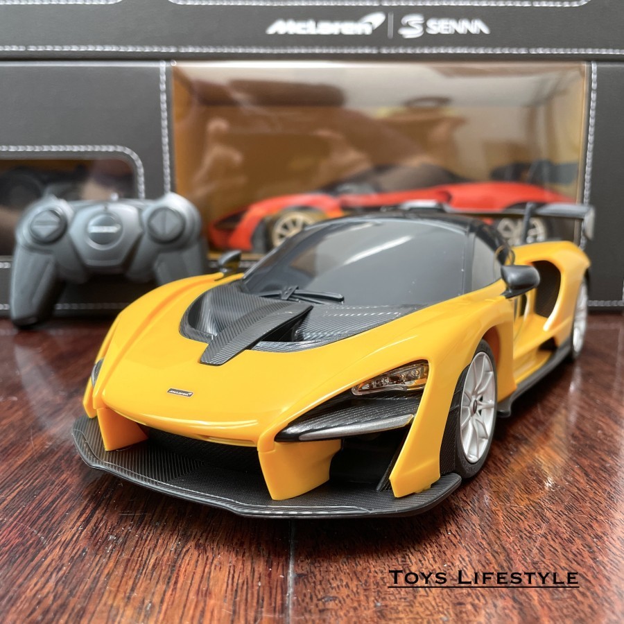 Mobil RC Remote Control Rastar McLaren Senna 1:18 (Licensed)