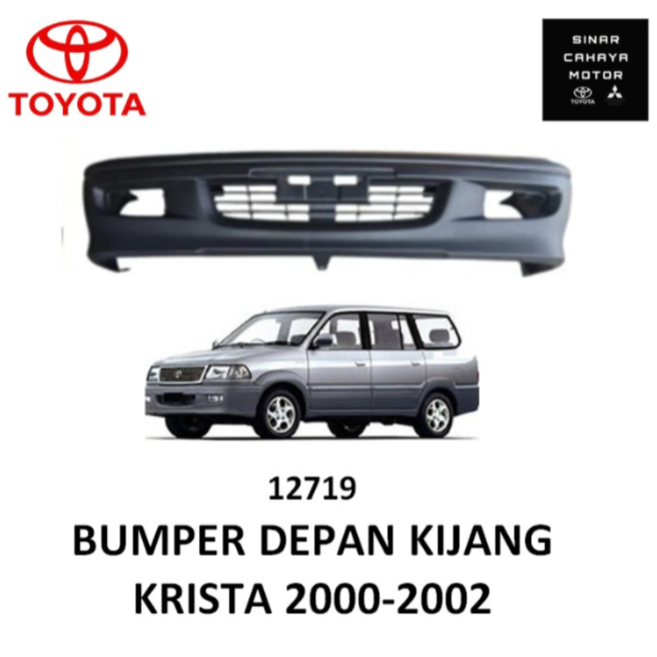 BUMPER BEMPER DEPAN KIJANG KRISTA 2000 2001 2002 *12719