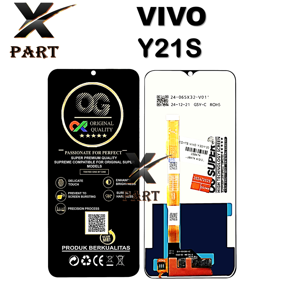 LCD TOUCHSCREEN VIVO Y21S ORIGINAL