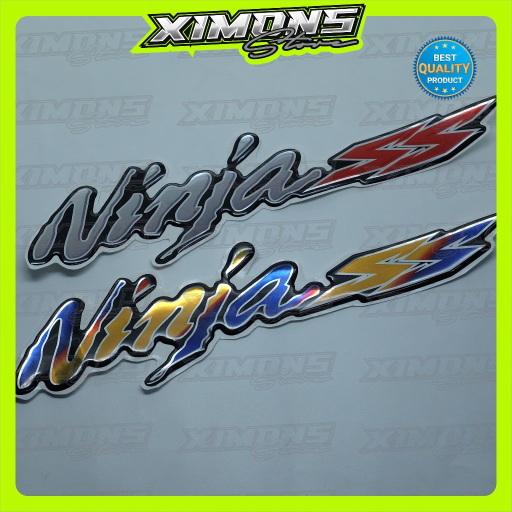 emblem timbul ninja ss kawasaki | emblem logo ninja ss