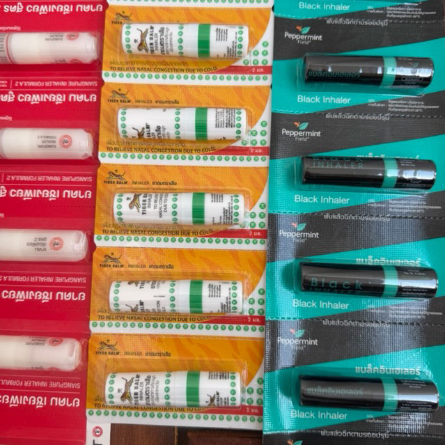 [ISI 6 / SERENCENG] INHALER THAILAND BLACK, SIANG PURE, TIGER BALM