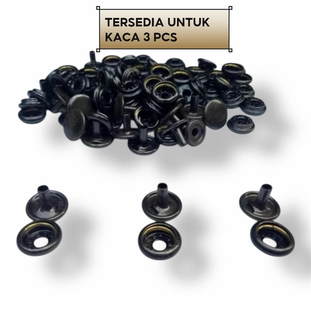 kancing helm bogo kancing cetet kancing pantek anti karat berkulitas 100%