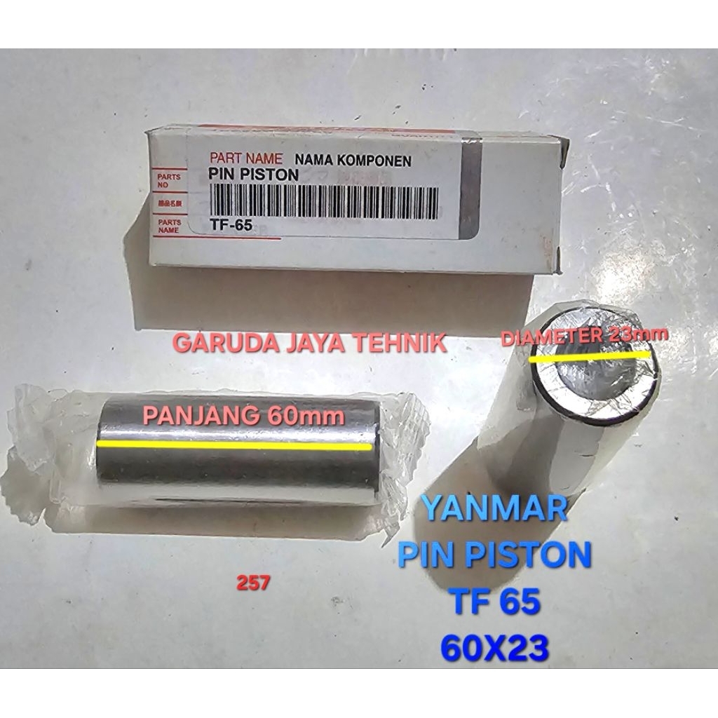 Mesin yanmar TF TS. Pin piston pen piston pin seker pen seker TF55. TF65. TF75. TF85. TF105. TF115. 