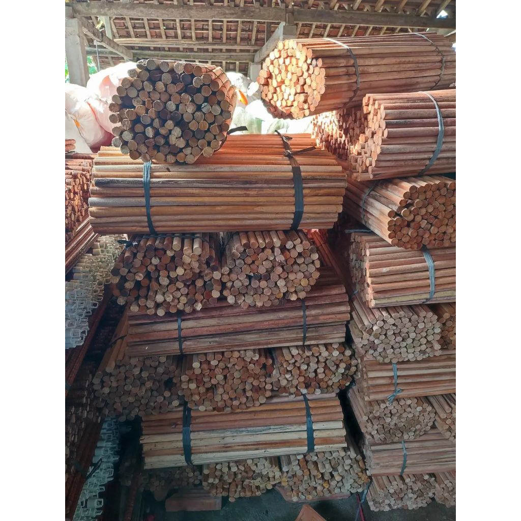 gagang sapu/kayu dowel 100cm