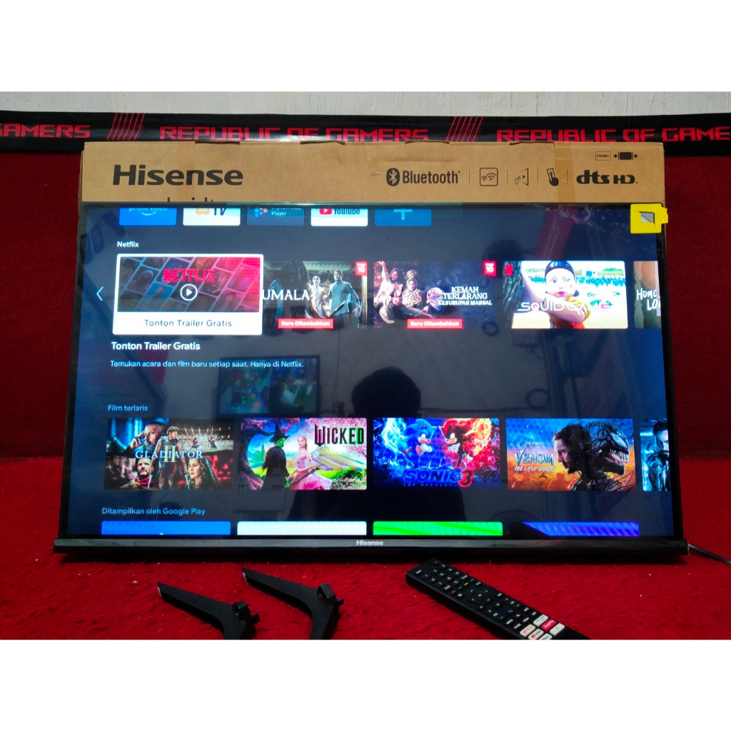 TV Hisense 32A42 Smart TV Digital 32 inc FULLSET