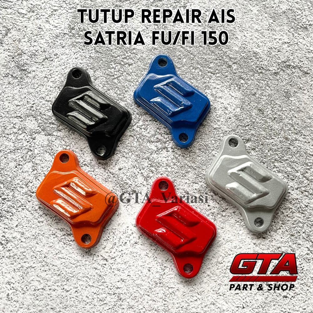 Tutup Ais Pair Cover Tutup Filter Oli Satria Fu CNC Tutup Ais Satria FU Tutup Head Satria fu CNC GTA