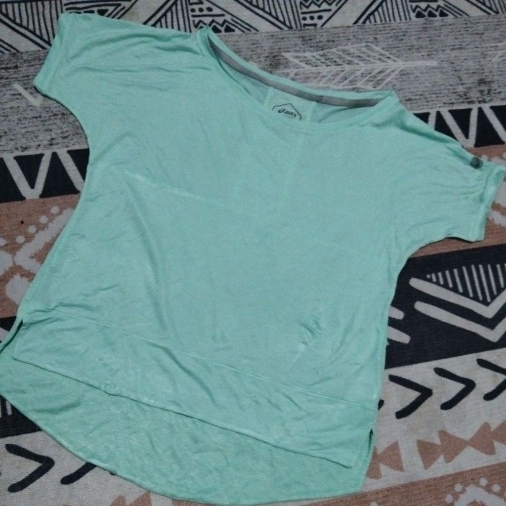 Asics Jersey olahraga,gym,zumba,yoga, running