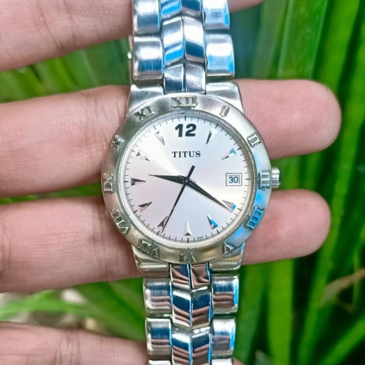 Jam Tangan Pria Original Titus Quartz