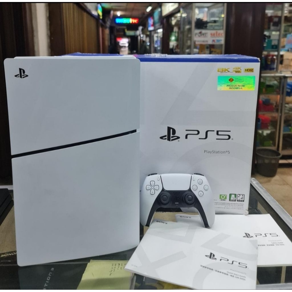 ps5 slim disk version second stik 1 ps 5 wireless playstation