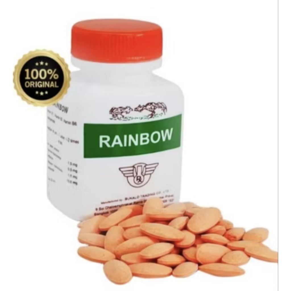 Kamlang kering rainbow vitamin ayam aduan
