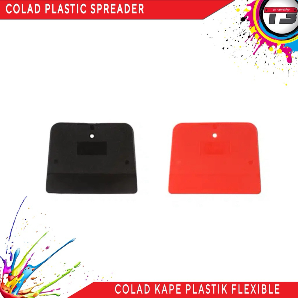 Colad Kape dempul plastik flexible Colad plastik spreader